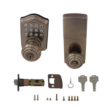 Honeywell Digital Deadbolt Door Lock With Electronic Keypad