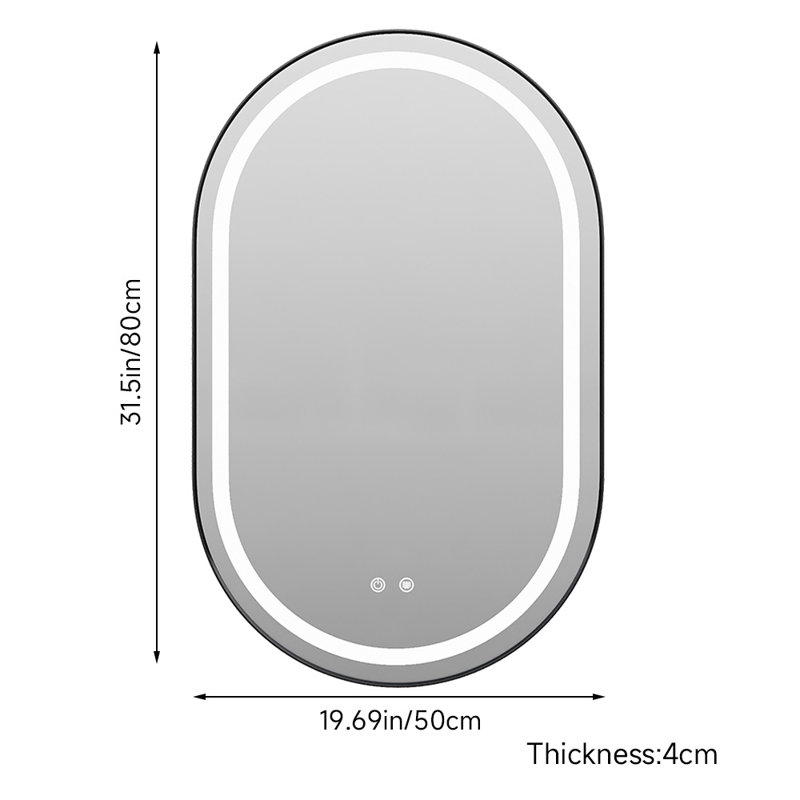 W H Medicine Cabinet Mirror