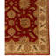 Wool Oriental Area Rug in Red/Beige