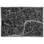 London Map Wool Throw