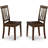 5 Piece Modern Dining Table Set Includes a Rectangle Wooden Table with Butterfly Leaf and 4 Faux Leather Kitchen Dining Chairs, Cappuccino-49668260-131243335-131243336
