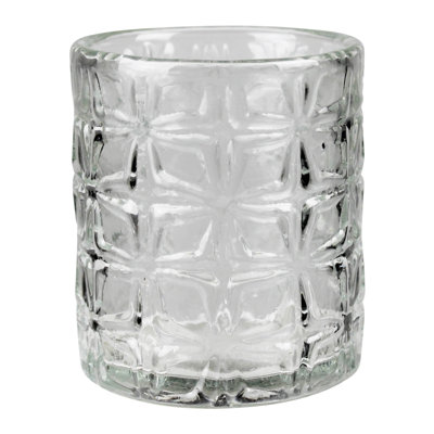 Verre pressé d'une capacité de 8 oz