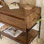 Aalasia 58.5cm W Solid Wood Bedside Table