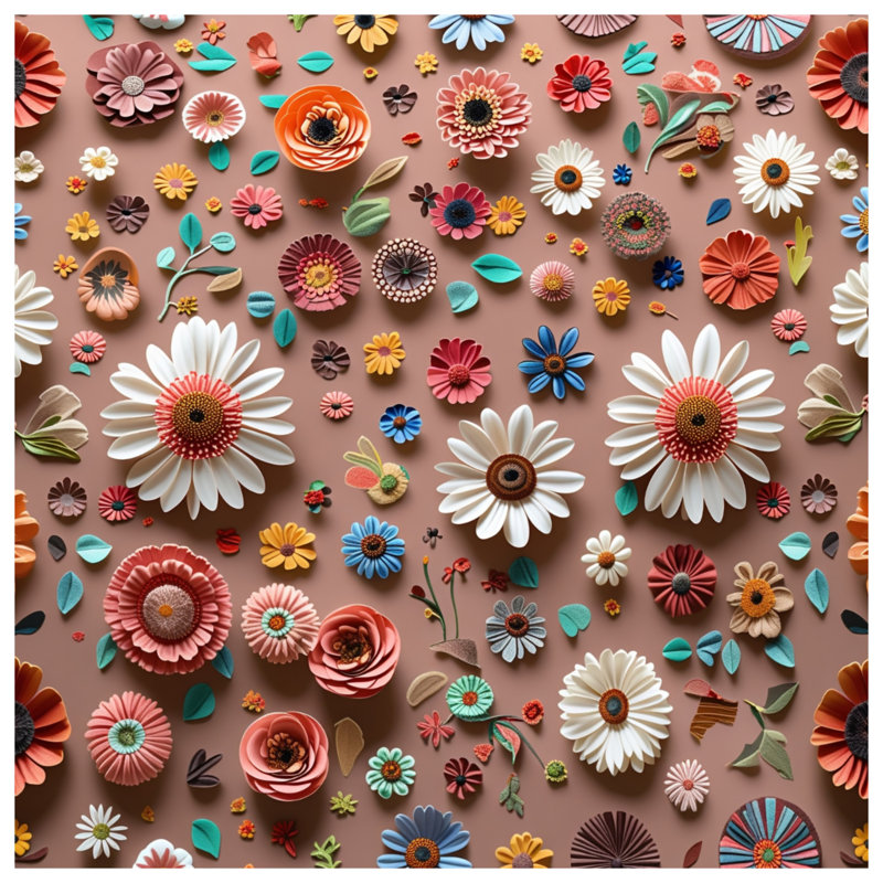 Coussin Floral Arrangement, 14 X 14 pouces