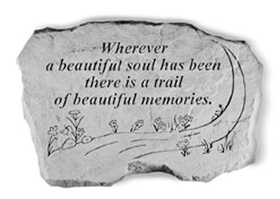 Concrete Plants & Flowers Stepping Stone