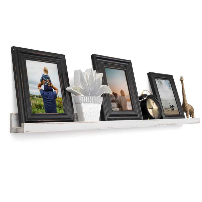 Tablette murale Essiemae, Blanc brûlé, H 2 po x l 36 po x P 3,4 po