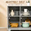Armoire de rangement autoportante, armoire de rangement de cuisine, armoire de plancher