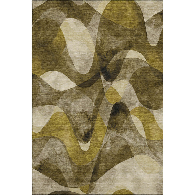 Nolah Area Rug with Non-Slip Backing