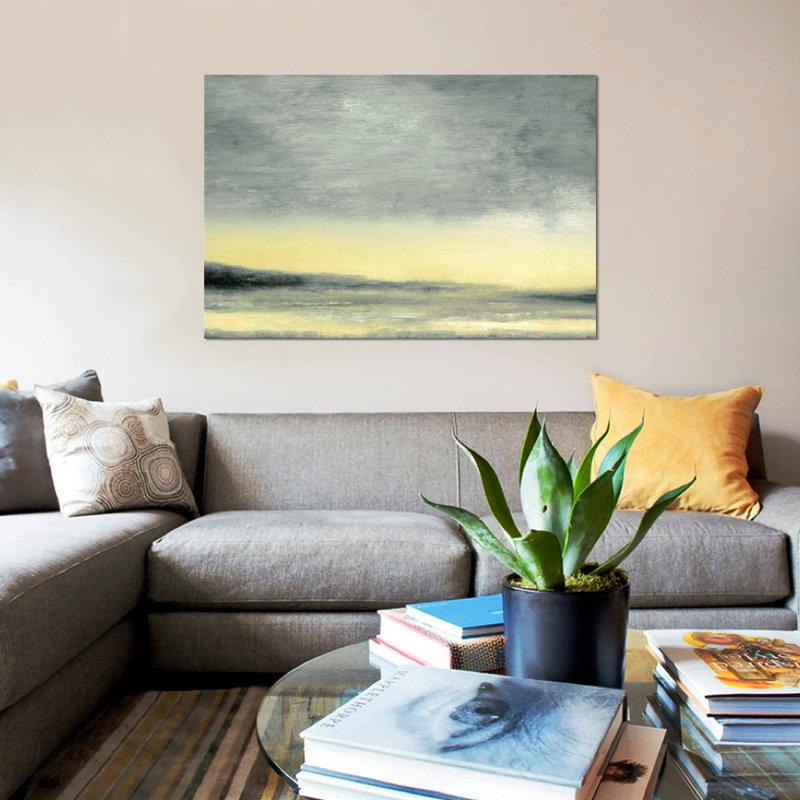« early light », impression sur toile, H 26 po x l 40 po x P 1,5 po, Pas de tapis, Wrapped Canvas