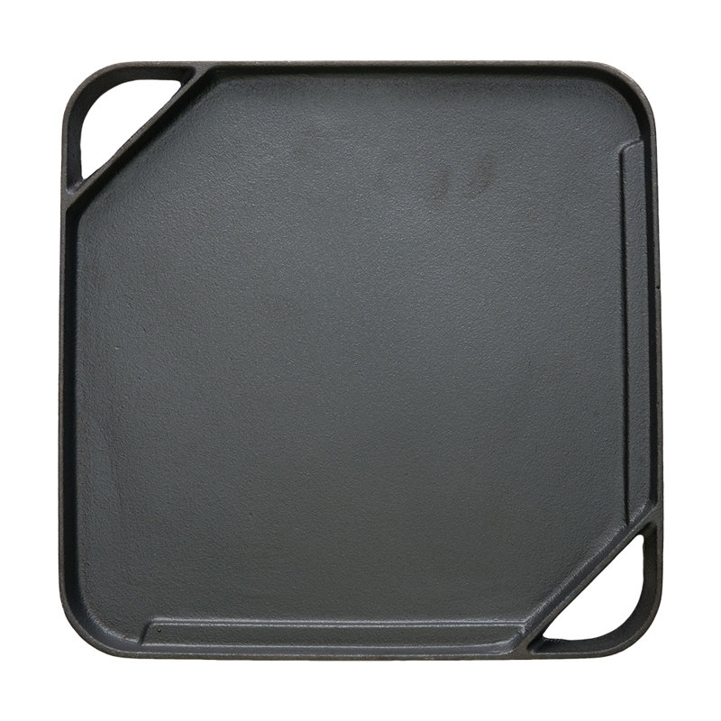 Cast Iron Grill & Griddle Pan