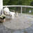 Doris Gray Washable Indoor-Outdoor Rug - -1716982935