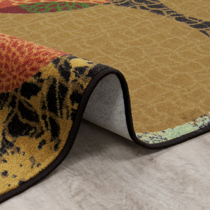 First Take Vantage Point Autumn Area Rug, Rectangle 3'10" x 5'4"
