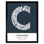 Coventry England United Kingdom City Map Navy 1 Piece Single Picture Frame Wall Art