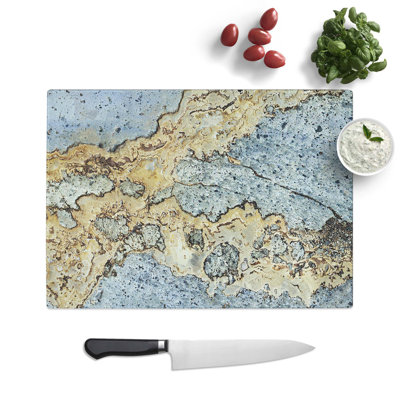 Tempered Glass Power of the Soul Chopping Board