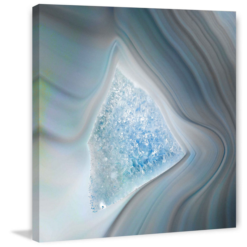 Crystal Shards, reproduction d'art sur toile tendue, H 32 po x l 32 po x p 1,5 po