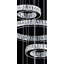 6 - Light LED Chandelier