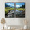 États-Unis, parc national des montagnes Rocheuses, rivière I - 2 impressions sur toile traditionnelles