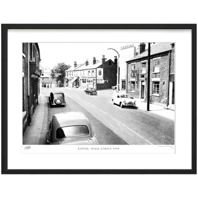 Kippax, High Street 1959 - Single Picture Frame Print