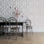 Panneau mural 3D 19,625 "x 19,625" en blanc (paquet de 10)