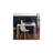  Contemporary Wood and Metal Computer Desk in Ivory Finish-662314089