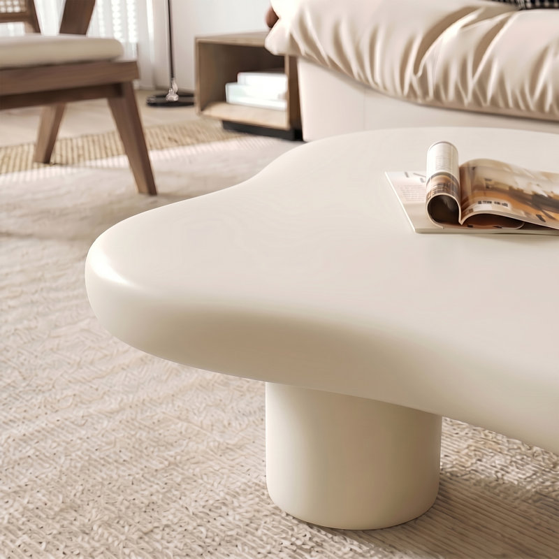 Table basse Allrich, Beige
