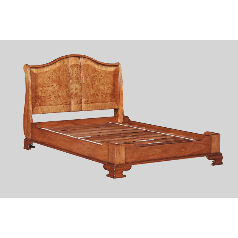 Alaba Solid Wood Bed, Kingsize (5')