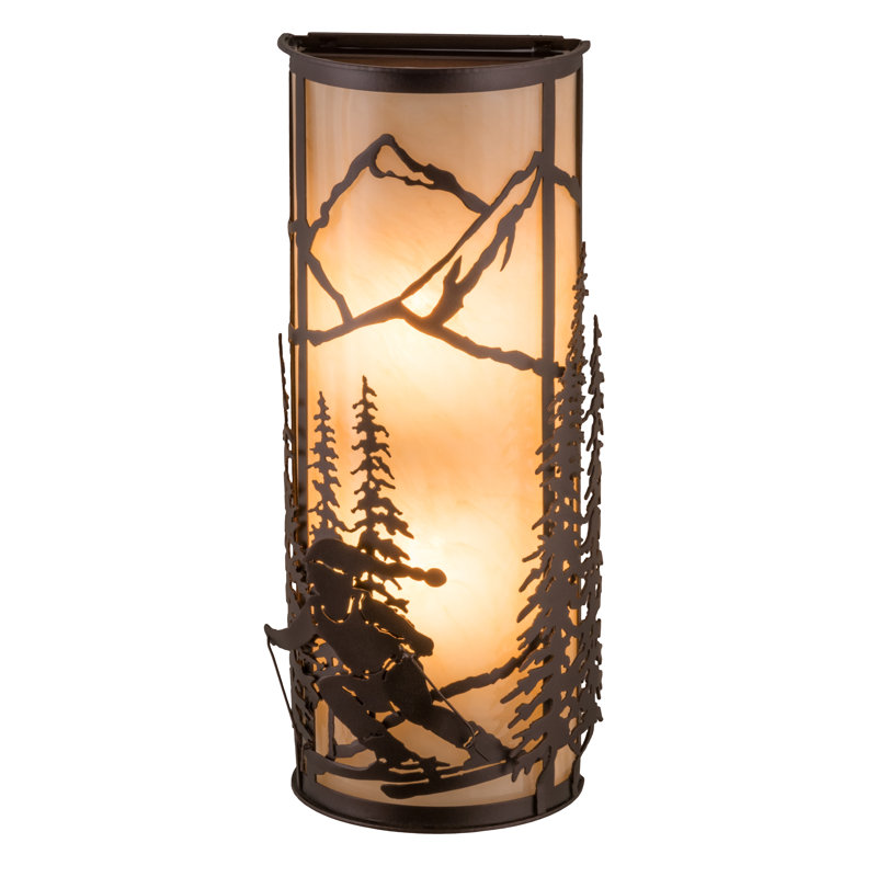 Rustic Lodge 2 - Light Flush Mounted Sconce