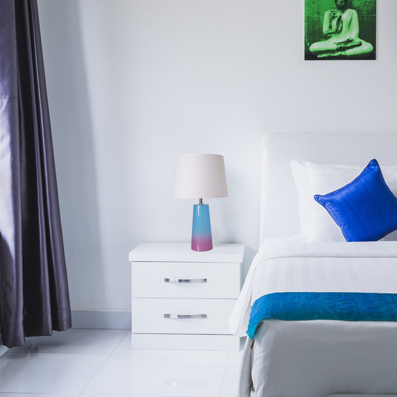 Glass Table Lamp