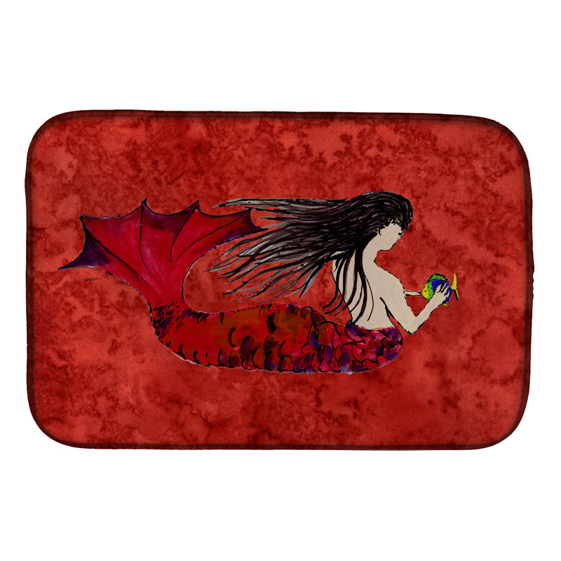 Tapis de séchage sirène