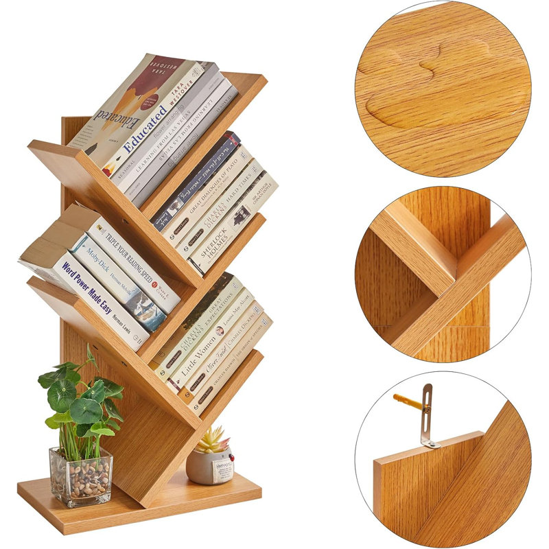 60cm H x 30cm W Bookcase, Natural