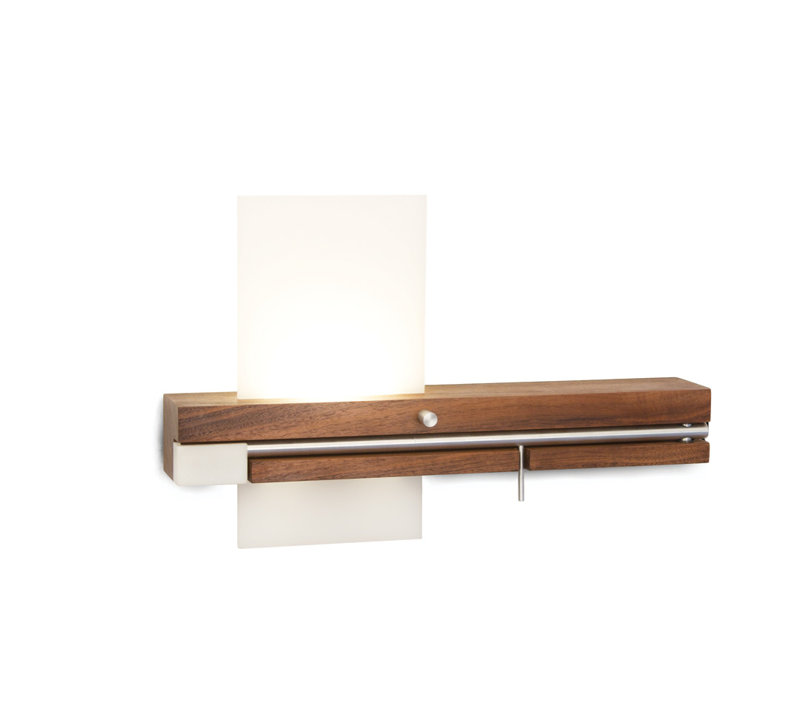 Levo 1 - Light LED Flush Mounted Sconce, Plug-in, Left