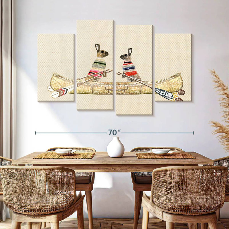 Brampt Rabbit Linen, 42" H x 68" W