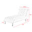 Chaise longue en lin Elegance Aaryan-67130496