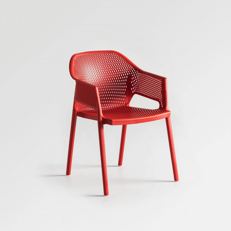 Chaise de patio empilable Minush, Homard