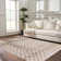 Jasha Checkered Beige/Brown Area Rug