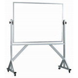 Tableau blanc réversible sur pied