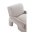 Chaise d'appoint rembourrée en chenille Verandah-1631406711