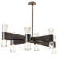 Bellis 6-Arm 12-Light Oval Chandelier-255185223