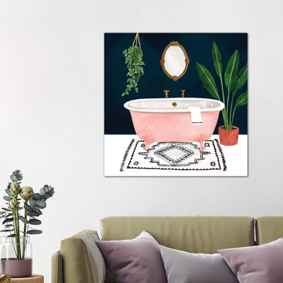 «Boho Bath II» par Victoria Borges - impression d'art graphique