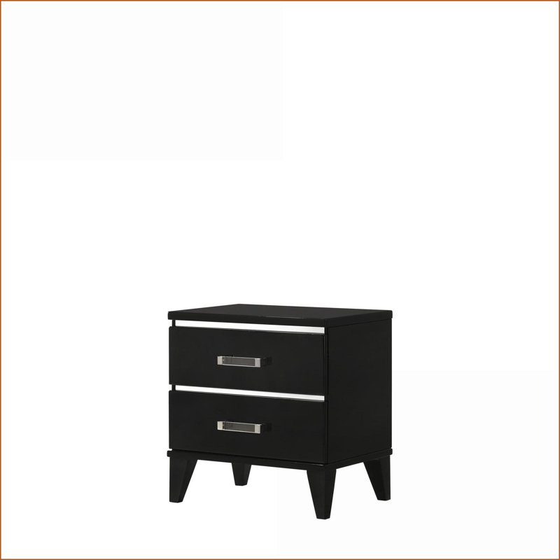 Table de chevet 2 tiroirs Chelsie
