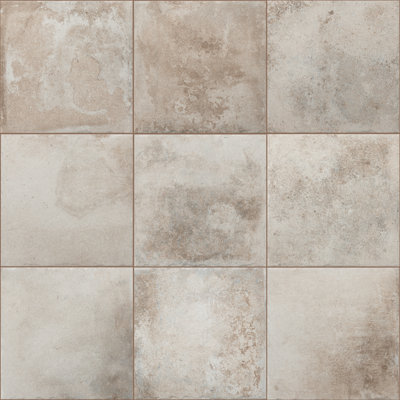 Americana Boston 8-3/4 In. X 8-3/4 In. Porcelain Rustic Wall & Floor Tile