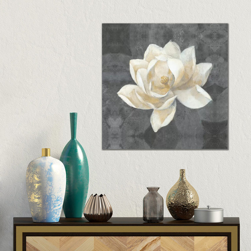 Majestic Magnolia by Albena Hristova - Gallery-Wrapped Canvas Giclée on Canvas, 45.72 cm H x 45.72 cm W x 1.91 cm D