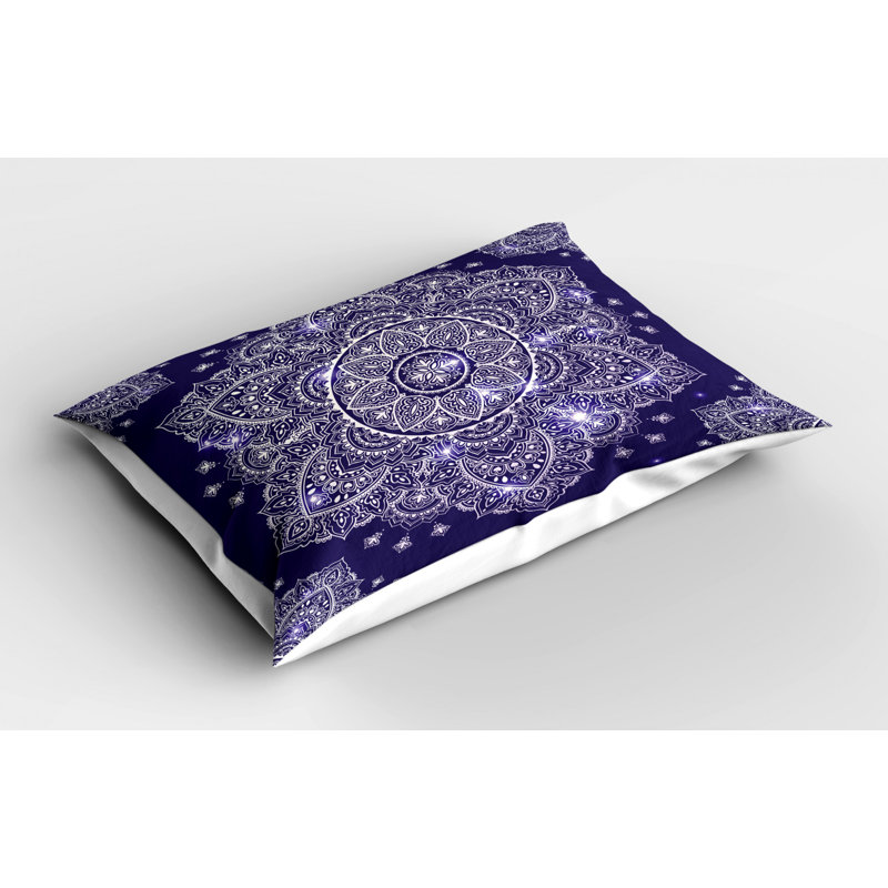 Manly Polyester Floral Sham Set, Twin