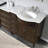 Davian Single Bathroom Vanity with Marble Top-33584383
