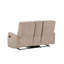 Causeuse avec console, beige