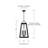 4 - Light Outdoor Hanging Lantern-1917490147