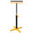 Heavy-Duty Adjustable Single Roller Stand,Material Support Stand, Yellow & Black Color