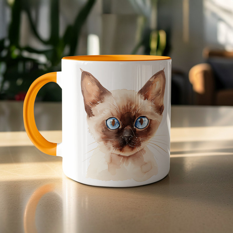 Mug, 2, Orange