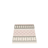 Asta Geometric Area Rug in Pale Rose/Gray