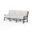 La Jolla 76'' Wide Straight Aluminum Patio Sofa with Sunbrella® Cushions-1607762209